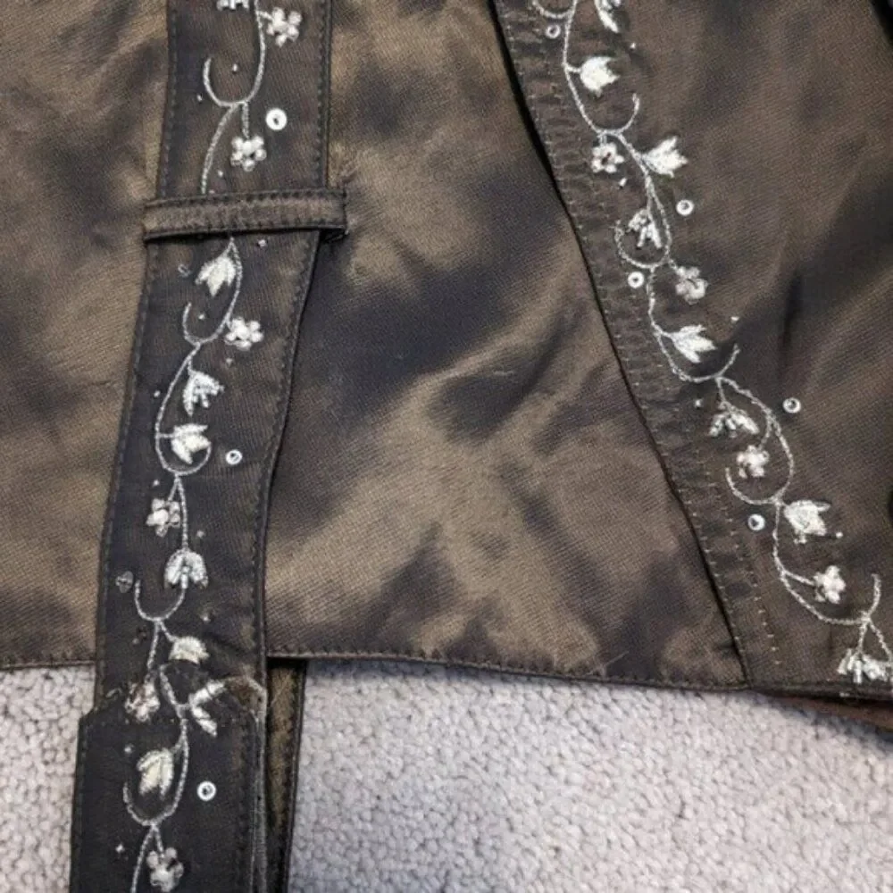 Embellished Coat Dress by Oscar Newman Luxury Pet Couture
